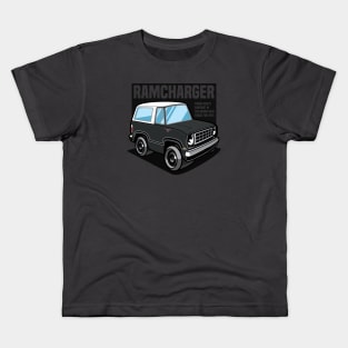 Black Ramcharger - 1974 Kids T-Shirt